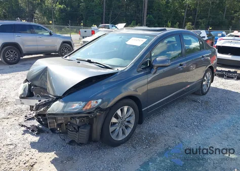 2010 Honda Civic Ex-L z USA, uszkodzony, nr VIN 2HGFA1F9XAH511104